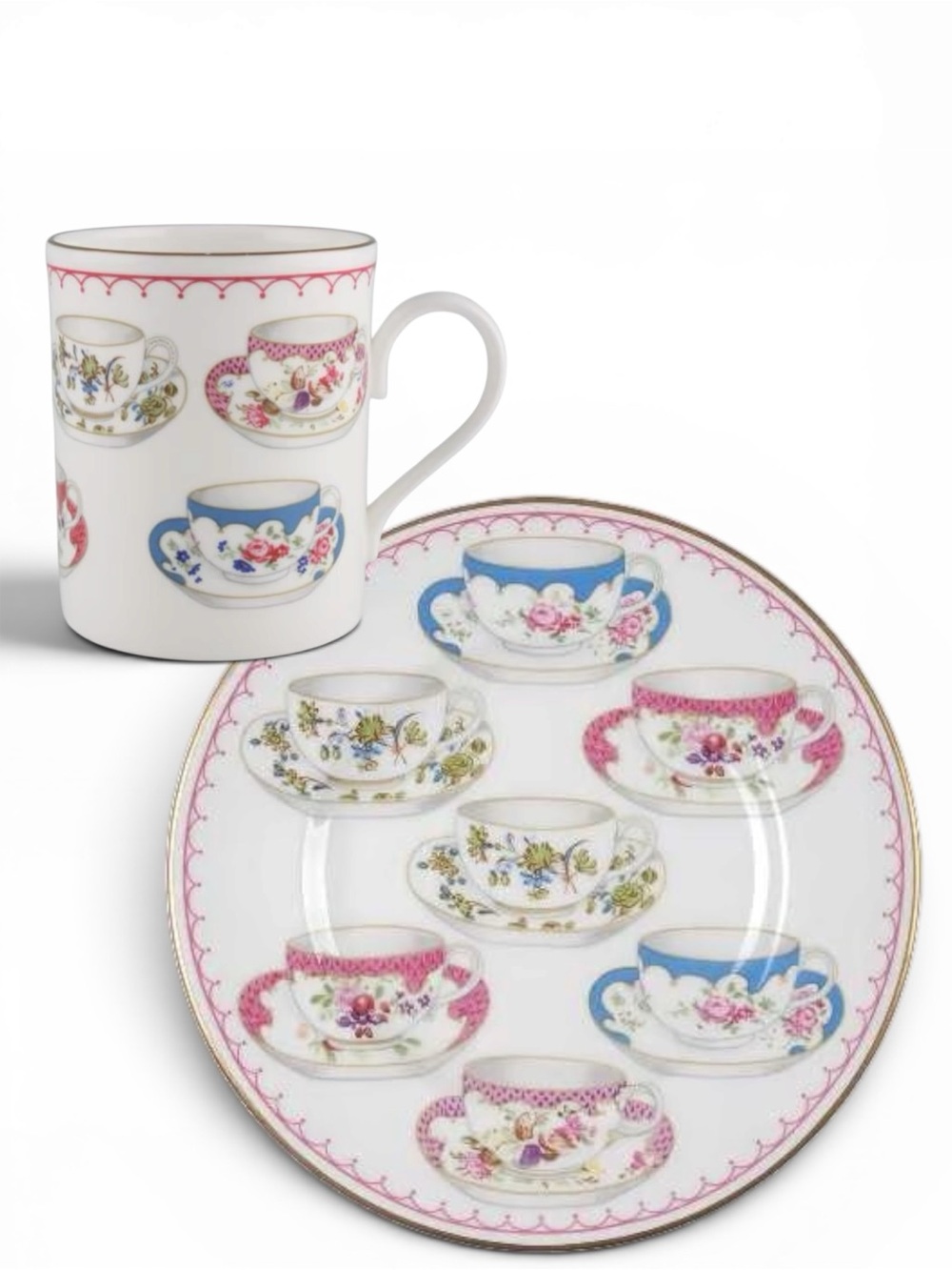 Royal Worcester Cup of Cups Mug & Dessert/Salad Plate